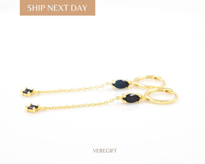 Chunky Gold Hoop Earrings: S925 Silver Post, Korean Minimalist Style