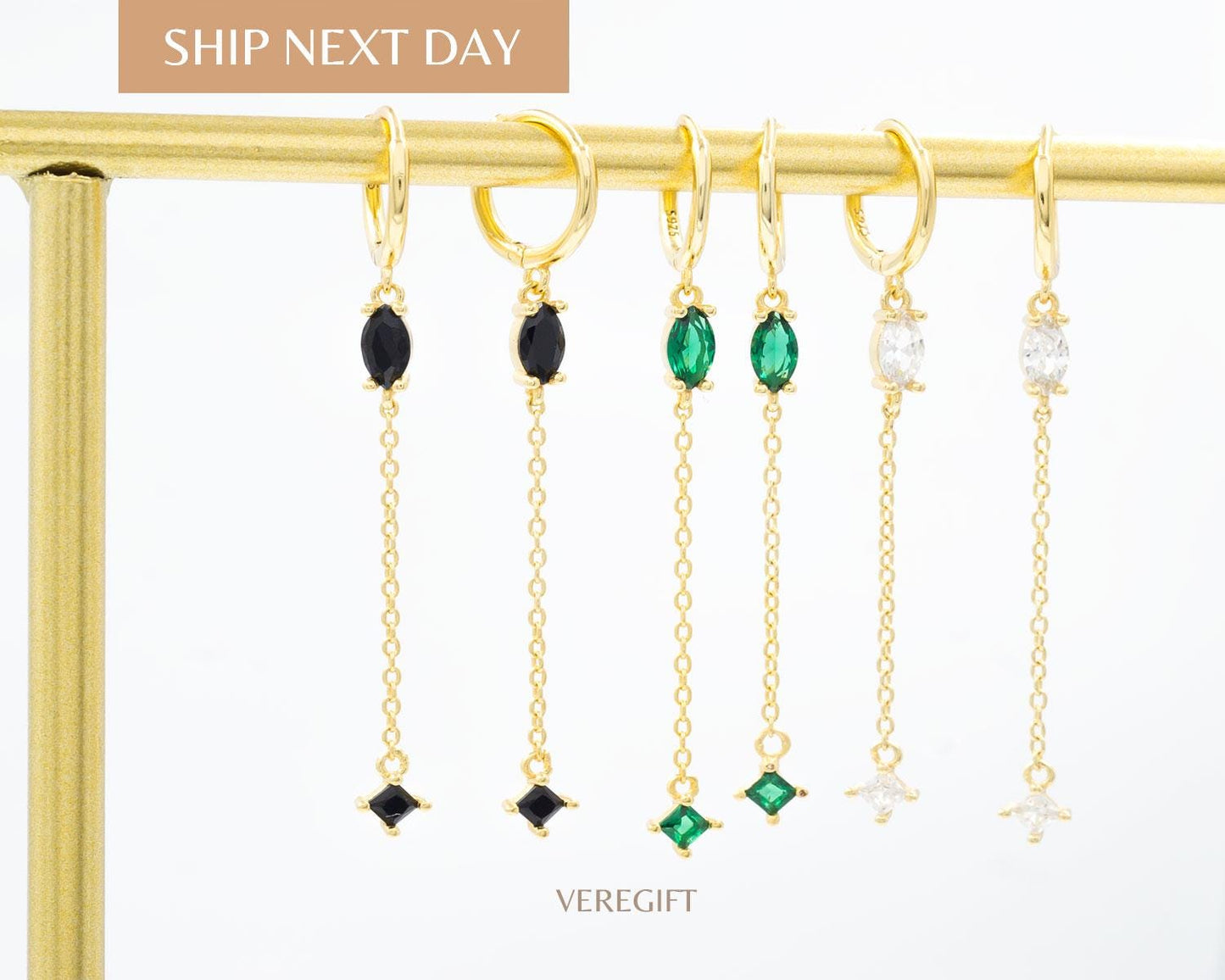 Chunky Gold Hoop Earrings: S925 Silver Post, Korean Minimalist Style