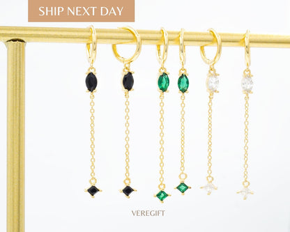Chunky Gold Hoop Earrings: S925 Silver Post, Korean Minimalist Style